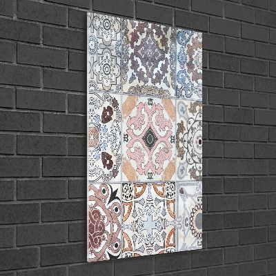 Staand foto in plexiglas Keramische tegels