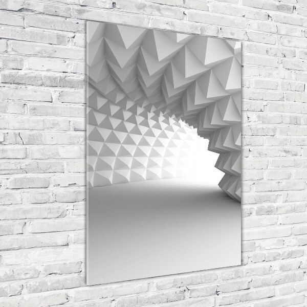 Staand plexiglas foto Abstracte tunnel