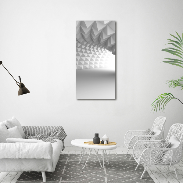 Staand plexiglas foto Abstracte tunnel