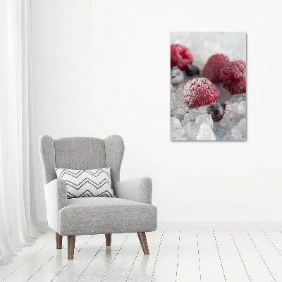 Staand plexiglas foto Bevroren fruit