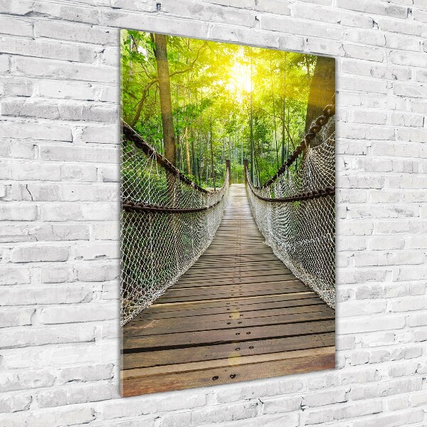 Staand foto in plexiglas Hangbrug