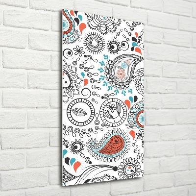 Staand foto plexiglas Ornamenten