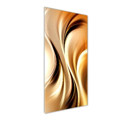 Staand foto in plexiglas Abstracte golven