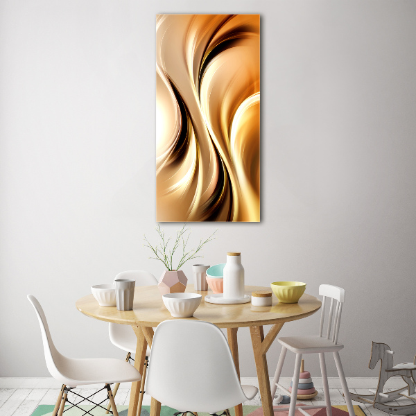 Staand foto in plexiglas Abstracte golven