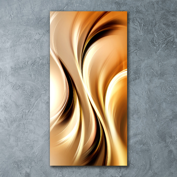 Staand foto in plexiglas Abstracte golven