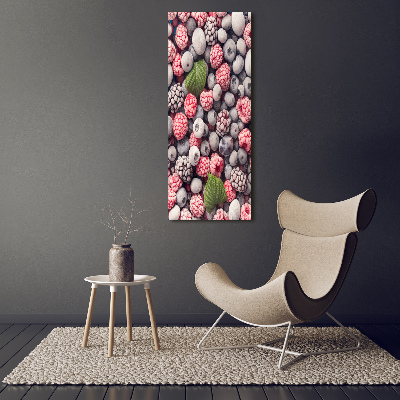 Staand foto op plexiglas Bevroren fruit