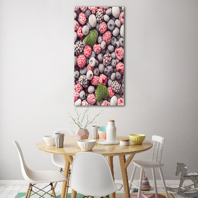 Staand foto op plexiglas Bevroren fruit