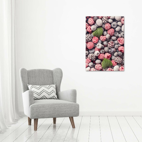 Staand foto op plexiglas Bevroren fruit