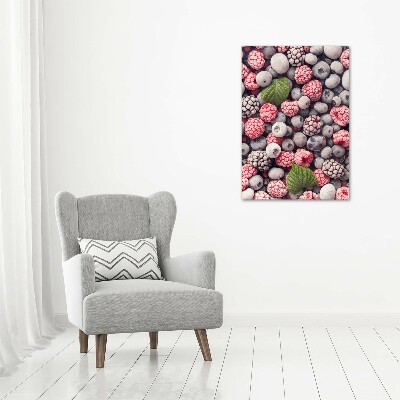 Staand foto op plexiglas Bevroren fruit