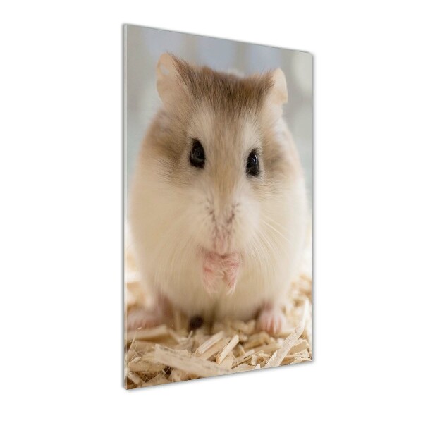Staand foto in plexiglas Hamster