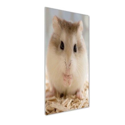 Staand foto in plexiglas Hamster