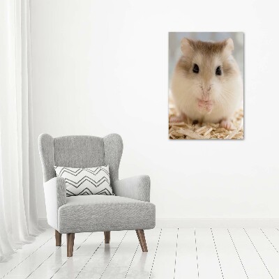 Staand foto in plexiglas Hamster