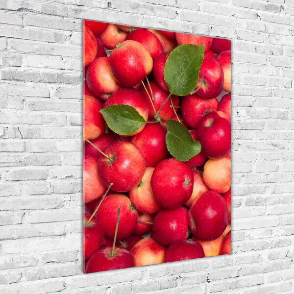 Staand plexiglas foto Rode appels