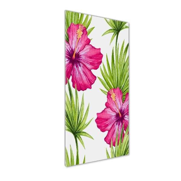 Staand foto in plexiglas Hawaiiaans patroon