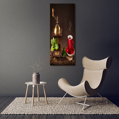 Staand foto plexiglas Koffiemolen