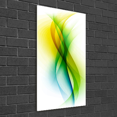 Staand foto in plexiglas Abstracte golven