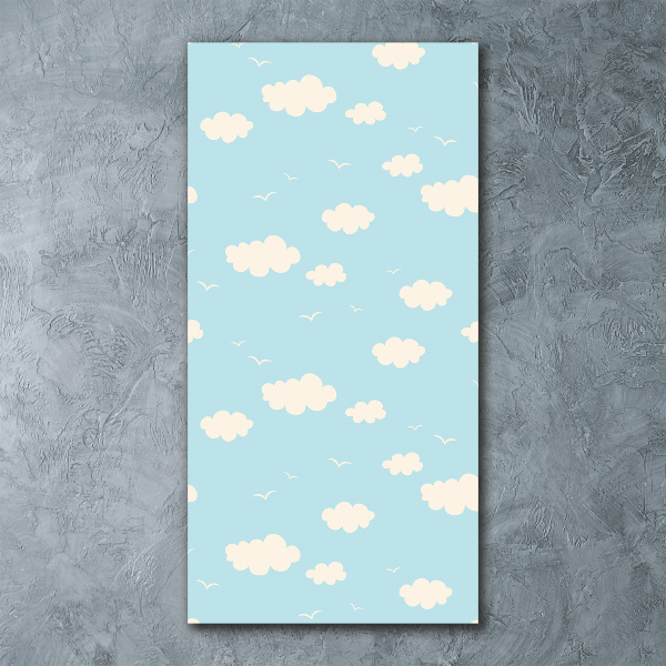 Staand foto in plexiglas Wolken