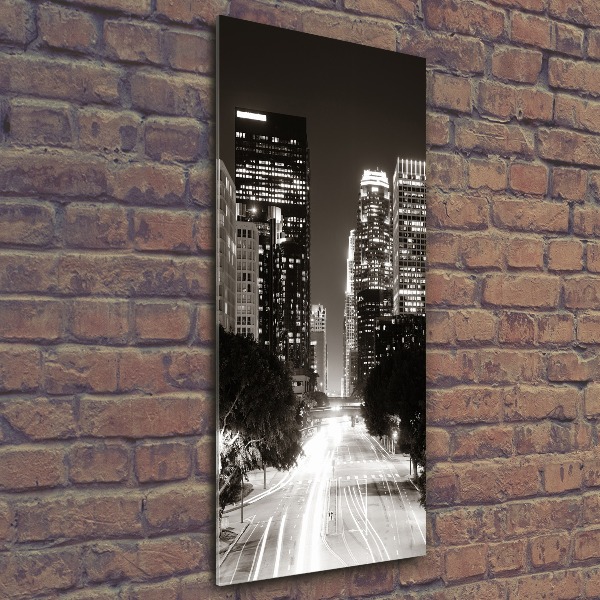 Staand plexiglas foto Los Angeles 's nachts