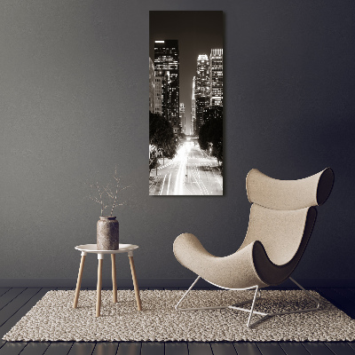 Staand plexiglas foto Los Angeles 's nachts