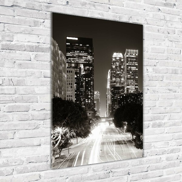 Staand plexiglas foto Los Angeles 's nachts