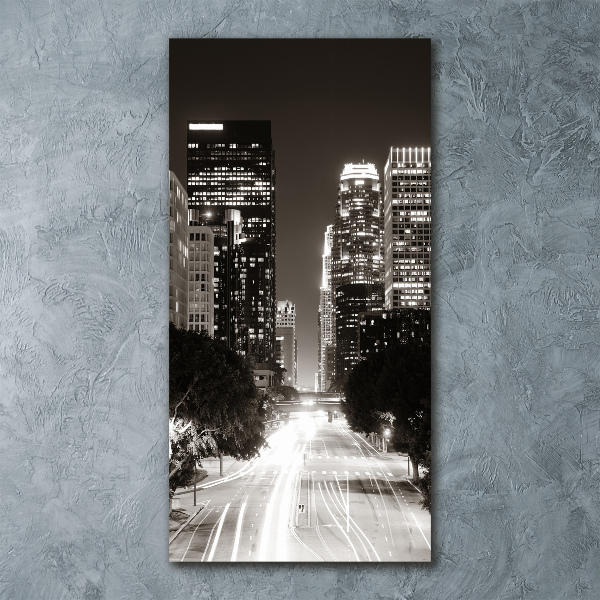 Staand plexiglas foto Los Angeles 's nachts