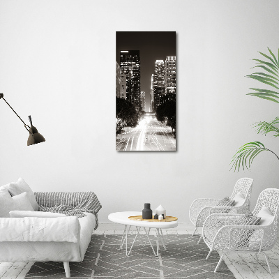 Staand plexiglas foto Los Angeles 's nachts