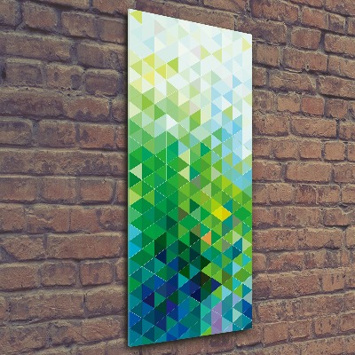 Staand foto op plexiglas Abstracte driehoeken