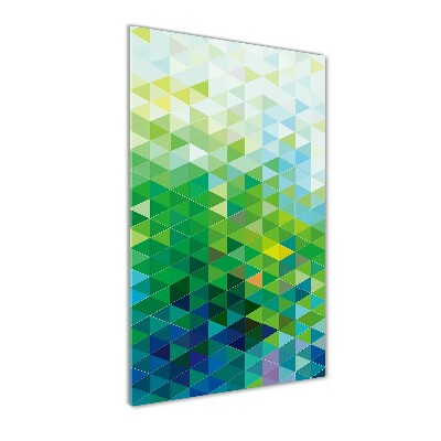 Staand foto op plexiglas Abstracte driehoeken