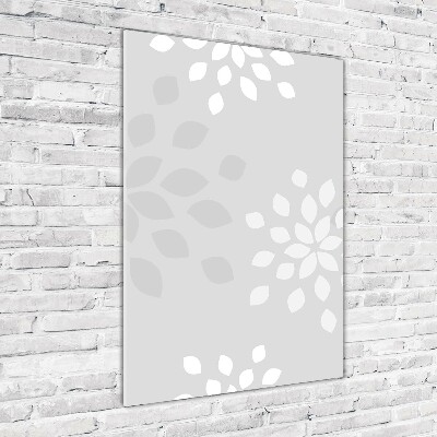 Staand foto op plexiglas Bloemenpatroon