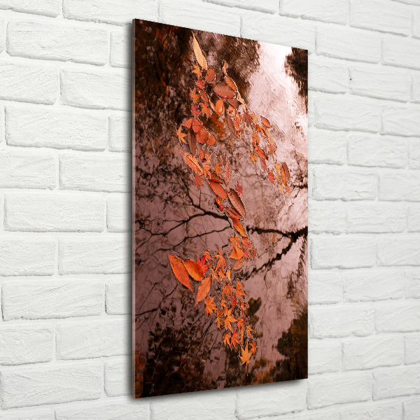 Staand foto plexiglas Herfstbladeren