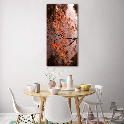 Staand foto plexiglas Herfstbladeren