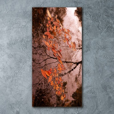 Staand foto plexiglas Herfstbladeren