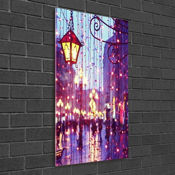 Staand foto op plexiglas Lichten in de stad