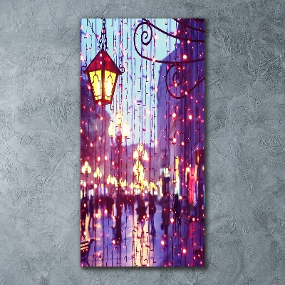 Staand foto op plexiglas Lichten in de stad