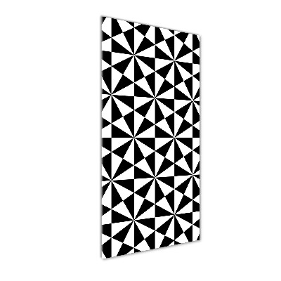 Foto obraz akryl pionowy Geometryczne tło