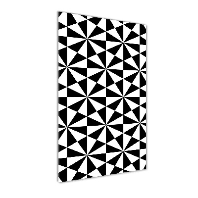 Foto obraz akryl pionowy Geometryczne tło