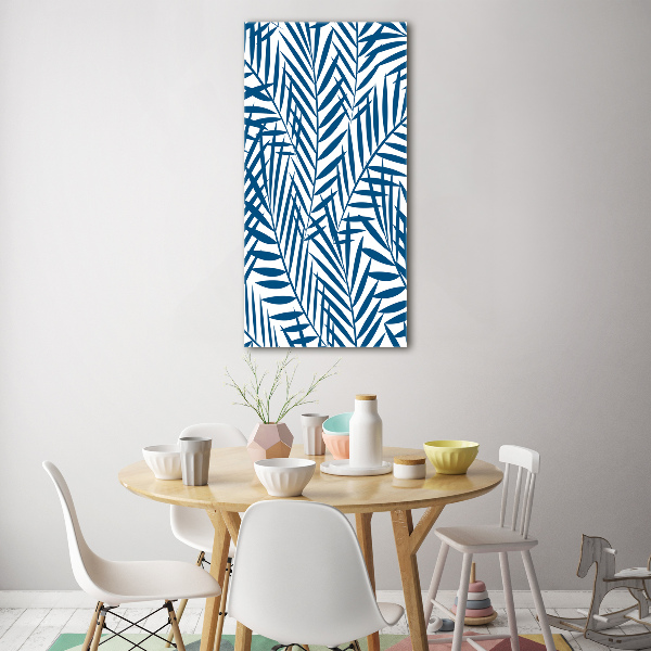 Staand plexiglas foto Tropische bladeren