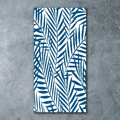 Staand plexiglas foto Tropische bladeren