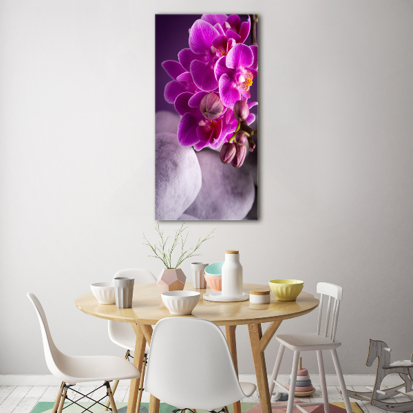 Staand plexiglas foto Roze orchidee