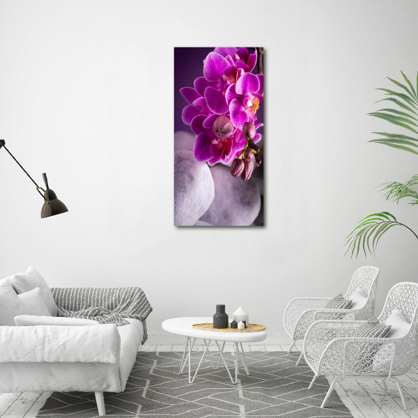 Staand plexiglas foto Roze orchidee