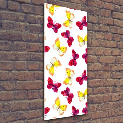 Staand plexiglas foto Kleurrijke vlinders