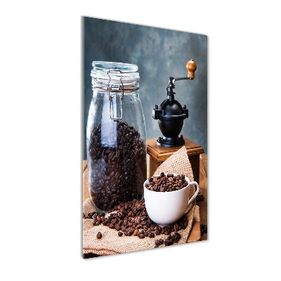 Staand foto in plexiglas Koffiemolen