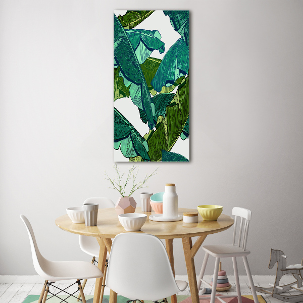 Staand foto op plexiglas Bananenbladeren