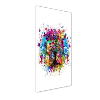 Staand foto op plexiglas Abstracte boom