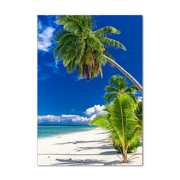 Staand foto plexiglas Tropisch strand