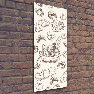 Staand plexiglas foto Brood