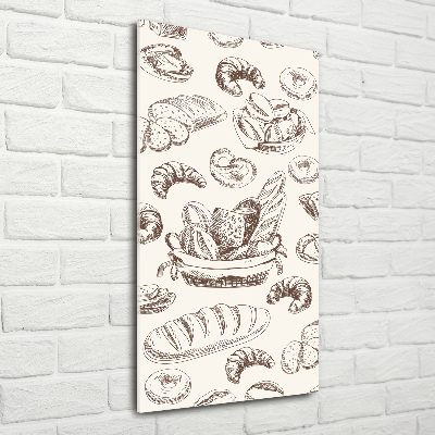 Obraz zdjęcie szkło akryl pionowy Pieczywo