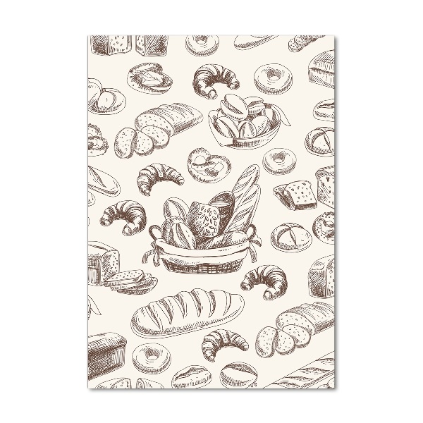 Staand plexiglas foto Brood