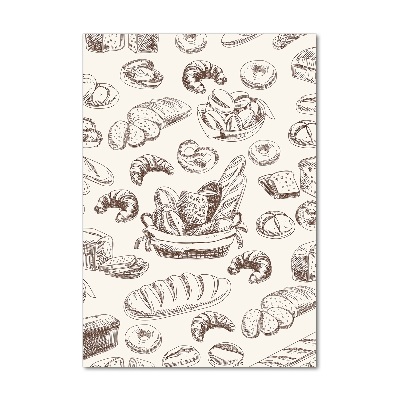 Obraz zdjęcie szkło akryl pionowy Pieczywo