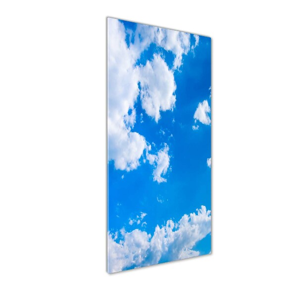 Staand foto in plexiglas Wolken aan de hemel